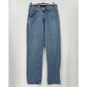 Silver Tab Straight Loose Jeans Light Wash Denim W30 L34